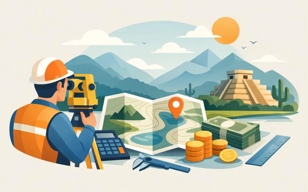 Cuánto cuesta un estudio topográfico en México