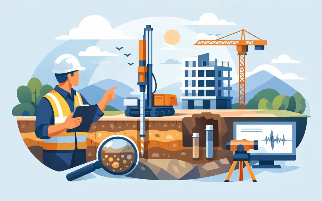 Estudios geotécnicos para construir con certeza