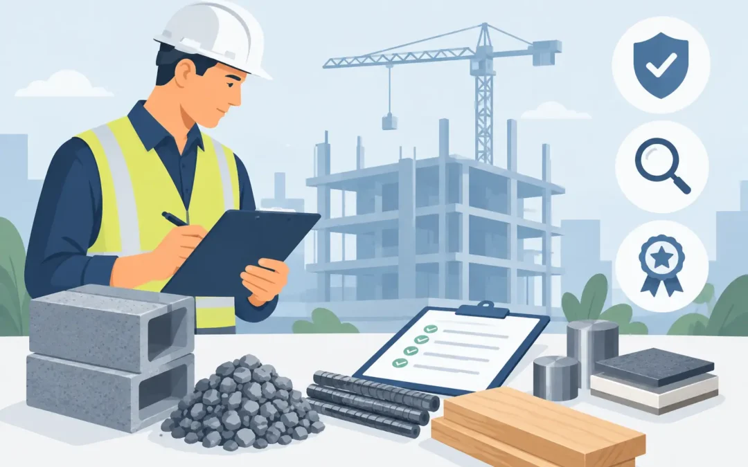 Qué revisar en certificación de materiales de construcción